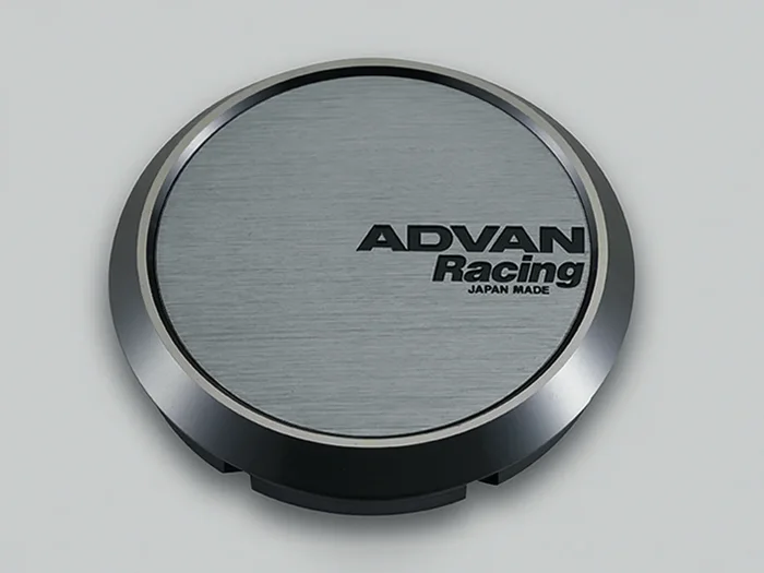 Advan 63mm Flat Centercap – Hyper Black – V0325
