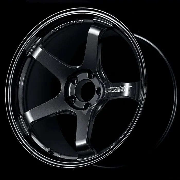 Advan GT Beyond 19×8.0 +44 5-114.3 Racing Titanium Black Wheel
