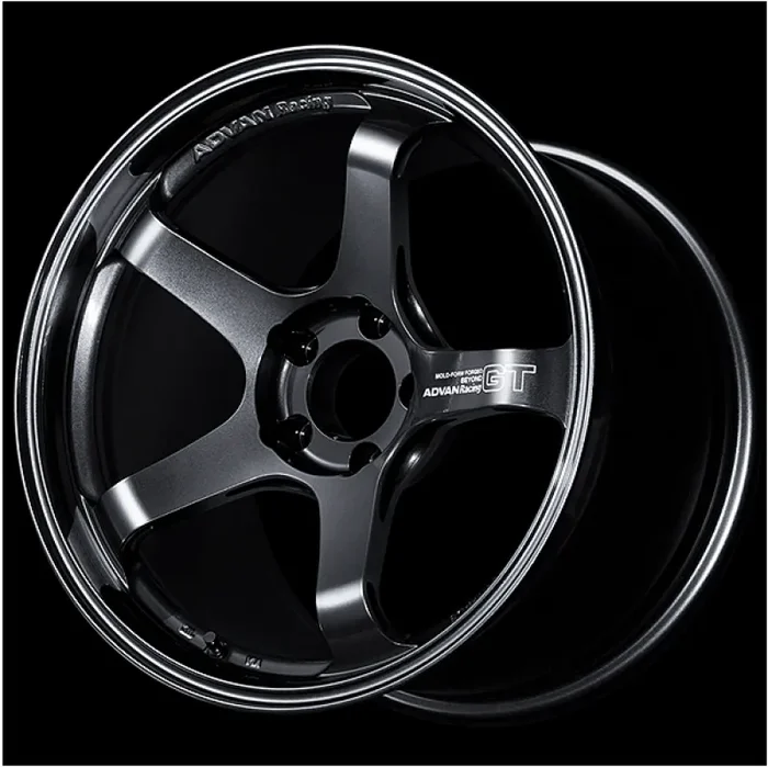 Advan GT Beyond 20×10.5 +24 5-114.3 Racing Titanium Black Wheel