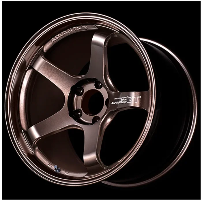 Advan GT for Porsche 20×12.0 +44 CL-CL Racing Brass Gold