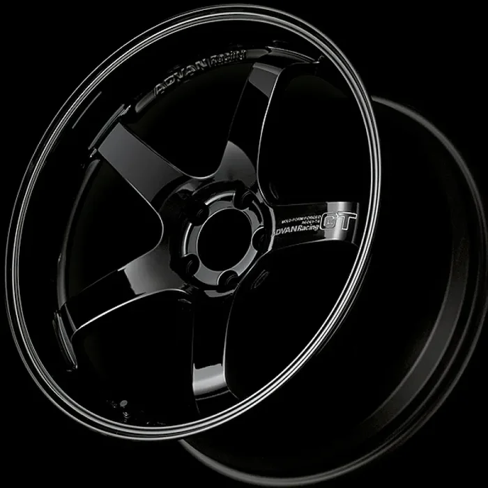 Advan GT Premium Version 19×9.0 +25 5-112 Racing Gloss Black Wheel