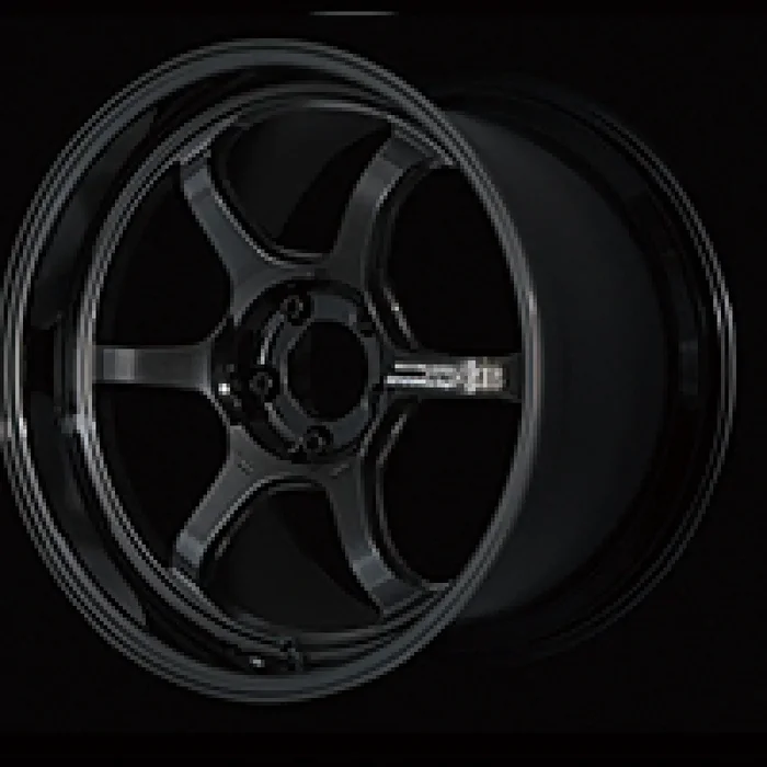 Advan R6 18×9.5 +45 5-100 Racing Titanium Black Wheel