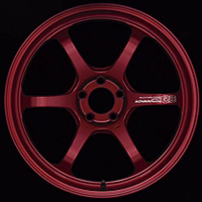 Advan R6 20×12 +20mm 5-114.3 Racing Candy Red Wheel