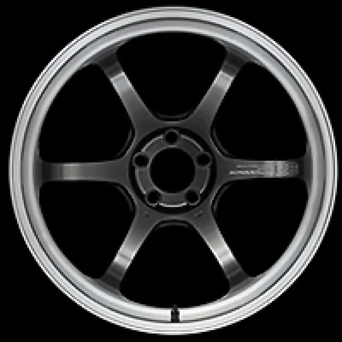 Advan R6 20×9 +42mm 5-114.3 Machining & Racing Hyper Black Wheel