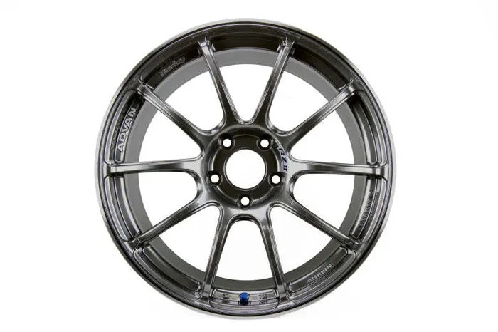 Advan RZII 18×8.0 +48 5-100 Racing Hyper Black Wheel