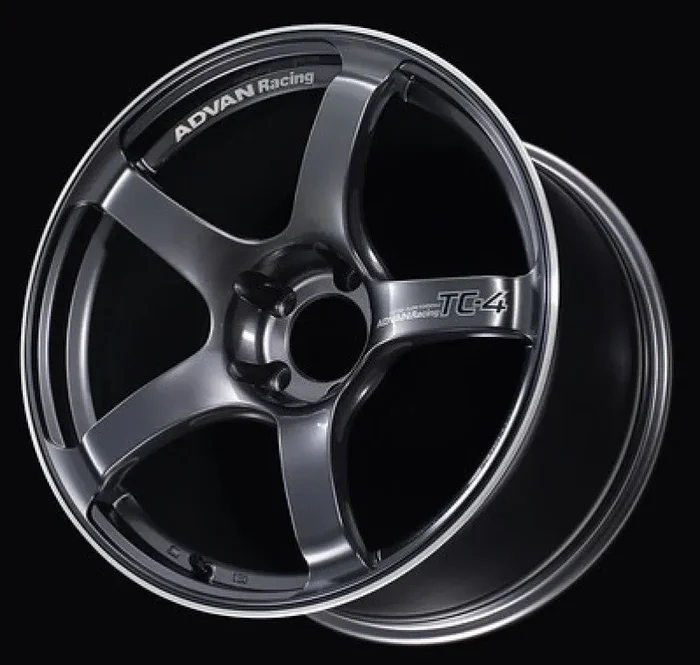 Advan TC4 15×7.0 +42 4-100 Racing Gunmetallic & Ring Wheel