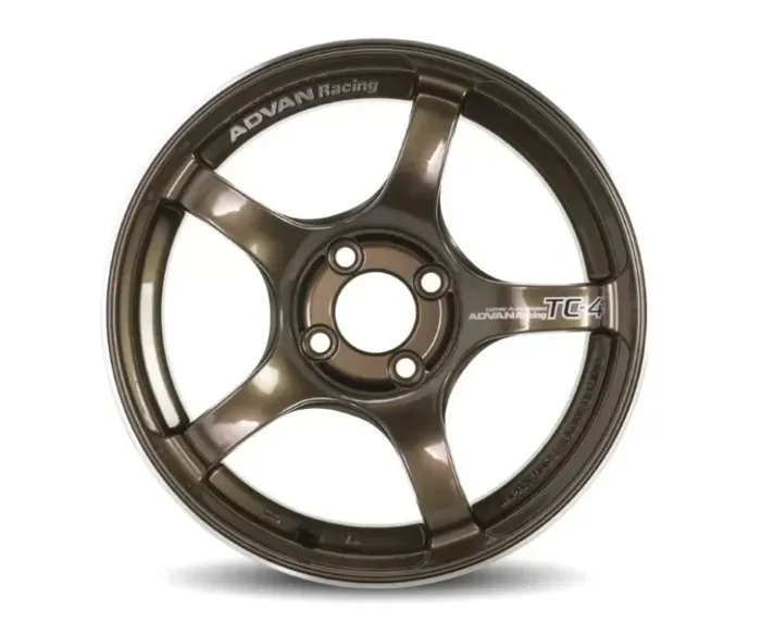 Advan TC4 15×8 +38 4-100 Umber Bronze Metallic And Ring *Min Order Qty of 20*