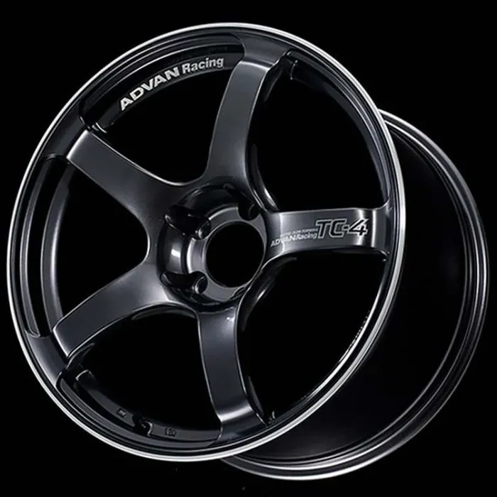 Advan TC4 16×8.0 +35 5-114.3 Racing Gunmetallic Wheel (No Ring)