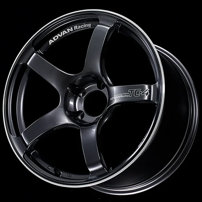 Advan TC4 18×8 +37 5-100 Racing Gun Metallic & Ring Wheel – YAD8G37DGMR