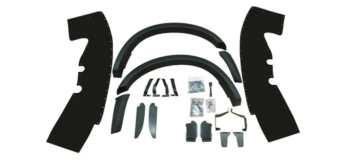AEV Front Highmark Fender Flare Set for 2010-2018 Ram HD 40408001AB