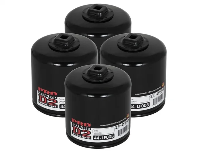 aFe Pro GUARD D2 Oil Filter 93-11 Ford Gas Trucks V8 4.6L/5.4L/5.8L (4 Pack) – 44-LF008-MB