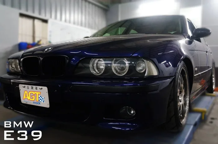 AGT Shock 1995-2003 E39 5 SERIES MK4 TOURING Front/ Rear: Inverted Fork – Front Spring Rate: 5K210 Rear Spring Rate: 8K230