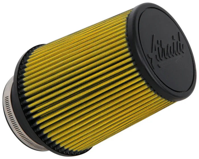 Airaid Universal Air Filter – Cone 4in Flange x 6in Base x 4-5/8in Top x 7in Height – Synthaflow – 704-456