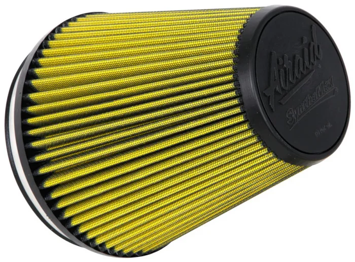 Airaid Universal Air Filter – Cone 6in Flange x 7in Base x 4-3/8in Top x 7in Height – Synthamax – 705-495