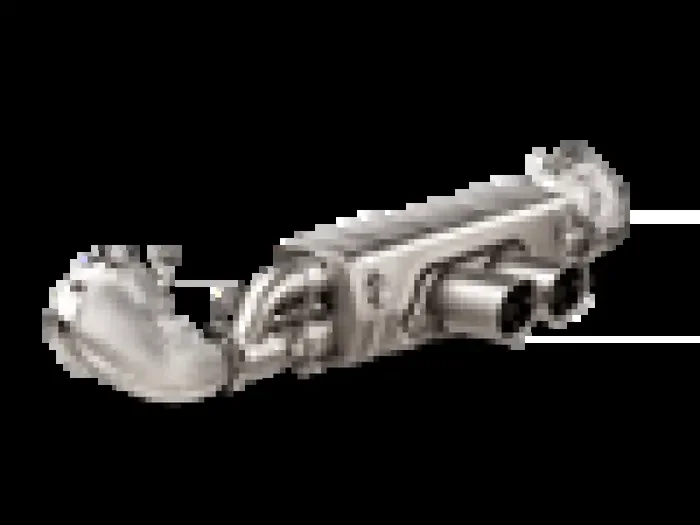 Akrapovic 21-22 Porsche 911 GT3/ GT3 RS (992) Slip-On Race Line Adapter Set (Titanium)