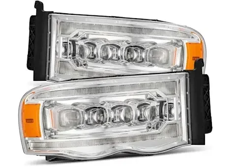 AlphaRex USA 02-05 ram 1500/03-05 ram 2500/3500 nova-series led projector headlights alpha-black