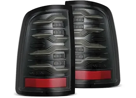 AlphaRex USA 09-18 ram 1500/10-18 2500/3500/19-20 classic luxx-series led tail lights alpha-black