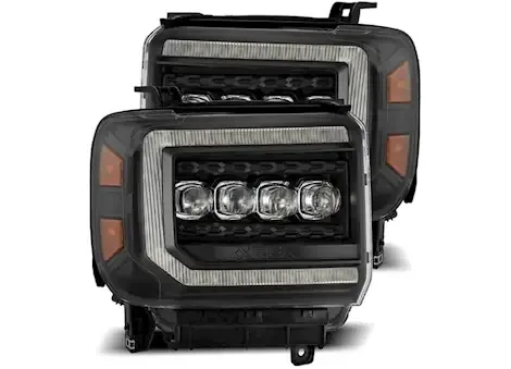 AlphaRex USA 14-18 sierra nova-series led projector headlights black