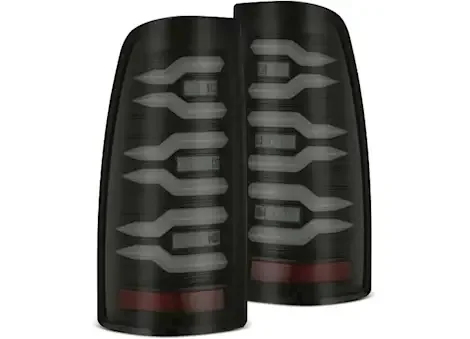 AlphaRex USA 99-06 silverado/sierra 1500/2500/3500hd luxx led tail lights black