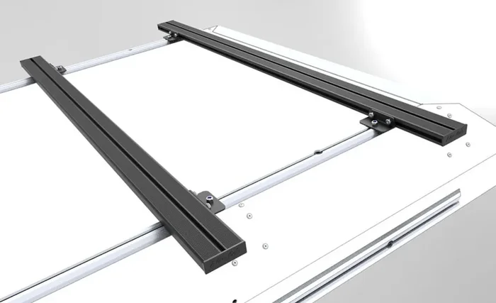 Alu-Cab Load Bar 1450mm – Black