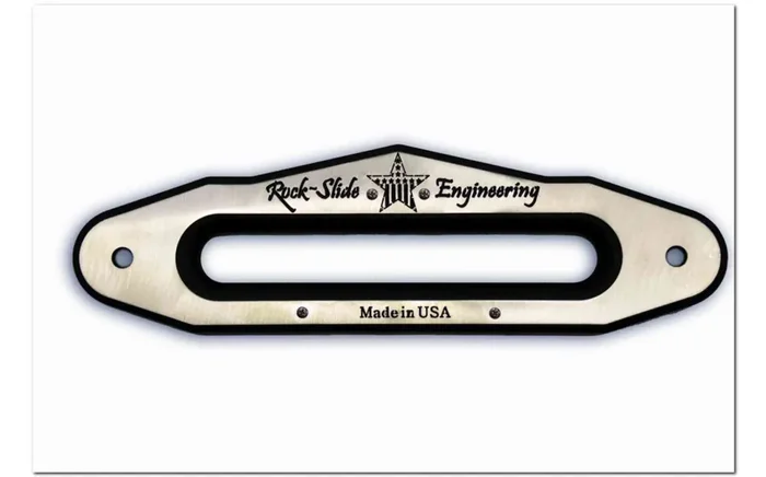 Aluminum Winch Fairlead For RSE Front Bumpers With Synthetic Winch Lines