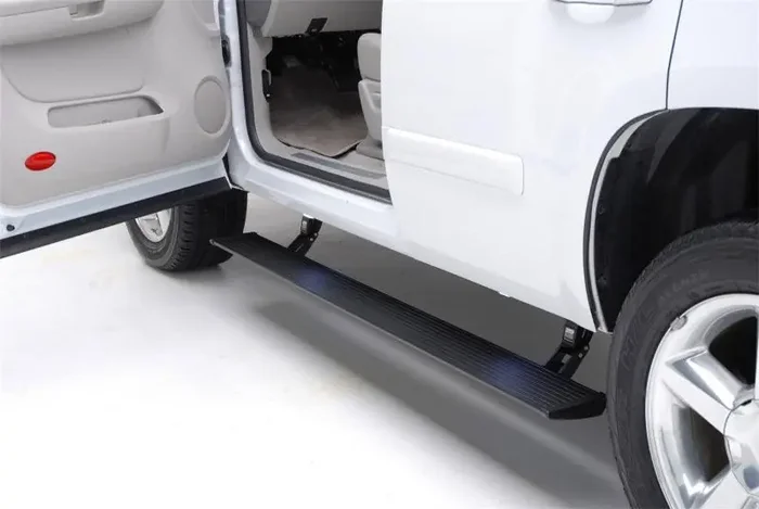 AMP Research 19-22 Ram 1500 All Cabs PowerStep Plug N Play – Black (Incl OEM Illumination)