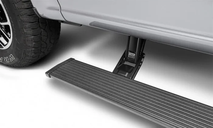 AMP Research 22-23 Ford F-250/350/450 All Cabs (Fits Only Sync 4 Models) PowerStep Plug N Play – Blk
