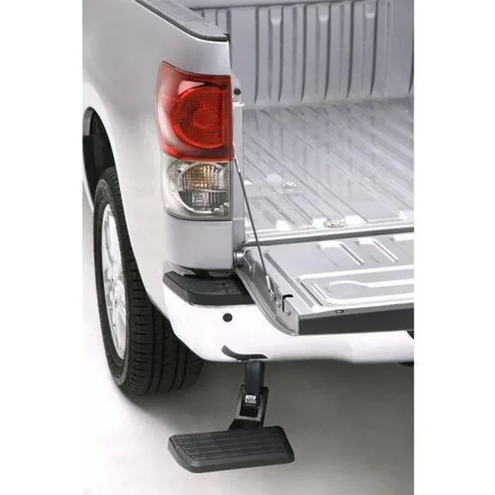 AMP Research Bedstep Flip Down Bumper Step 22-24 Toyota Tundra – Gas Models