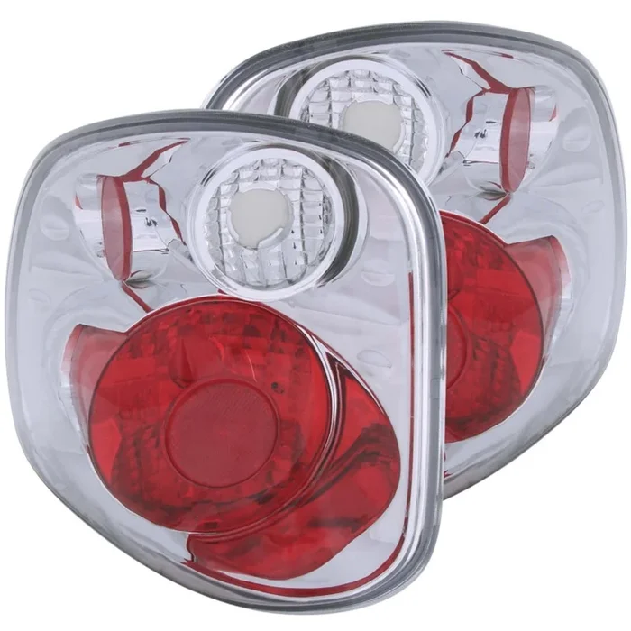 ANZO 1997-2000 Ford F-150 Taillights Chrome – 211068