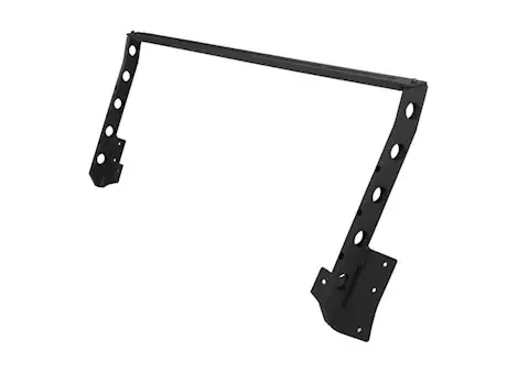 Aries 07-15 jk wrangler roof light bar ,al,blk texture