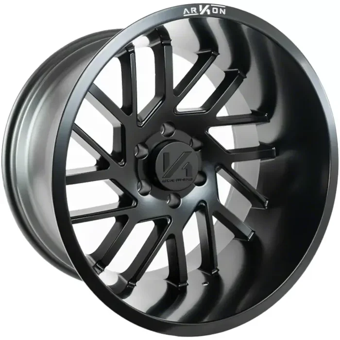 Arkon Off-Road Mandela Satin Black 6-Lug Wheel; 26×14; -81mm Offset (04-08 F-150)Find parts that fit my vehicle