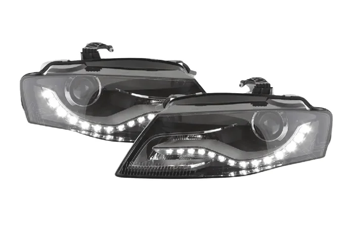 Audi A4 (B8/8K) OE+ Black Headlights – (2008-2011)