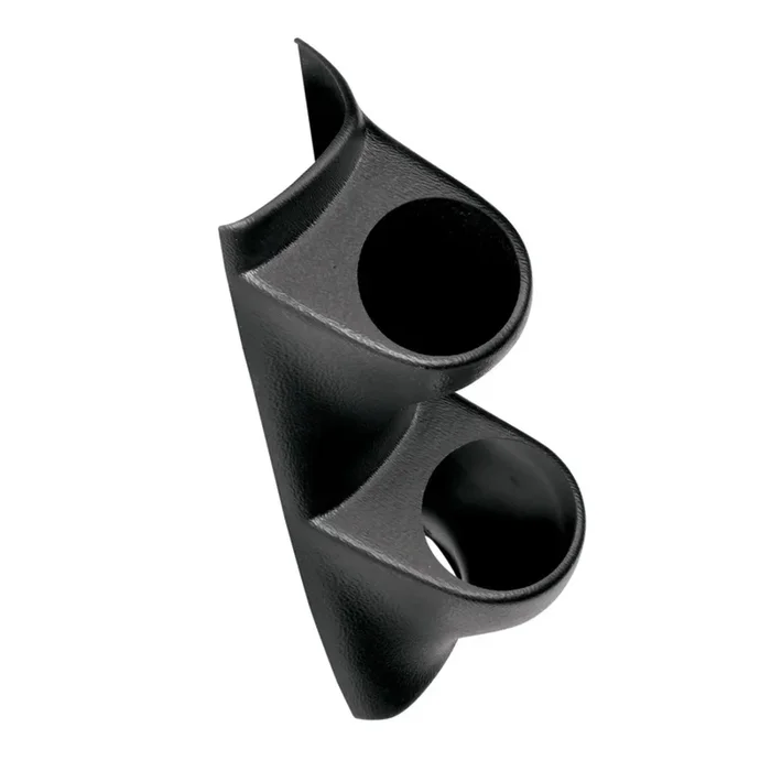Autometer 79-93 Ford Mustang Dual 2 1/16 Inch Black Gauge Pod – 10100