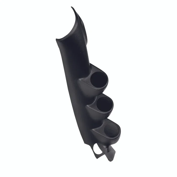 Autometer 93-02 Pontiac Firebird T-Top / 97-02 Chevrolet Camaro T-Top 52mm Black Triple Pillar Pod – 12213