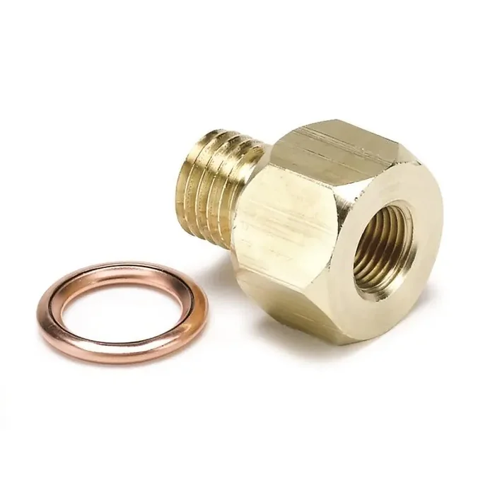 Autometer Metric Electric Temperature or Pressure Adapter – 1/8in NPT to M12x1.5