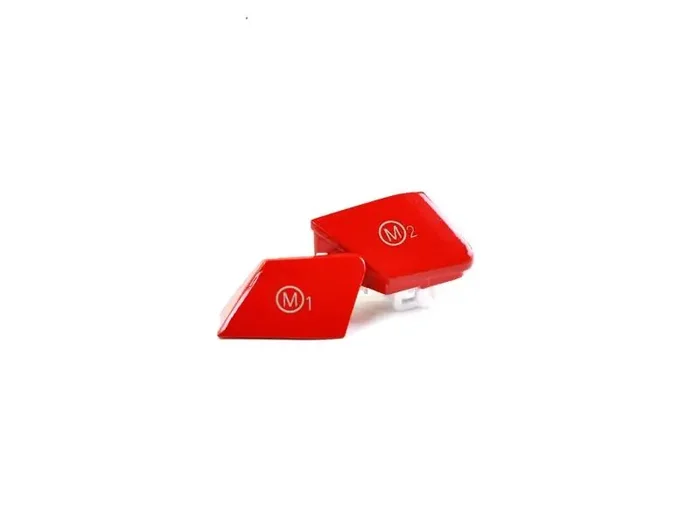 AutoTecknic Bright Red M1/ M2 Button Set – F06/ F12/ F13 M6