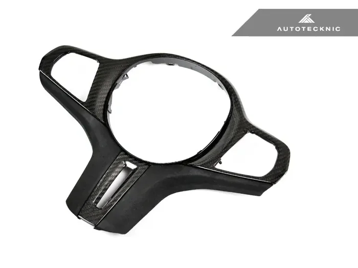 AutoTecknic Carbon Alcantara Steering Wheel Trim – F90 M5 2020-Up