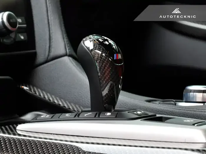 AutoTecknic Carbon Fiber Gear Selector Cover – F80 M3 F82/ F83 M4