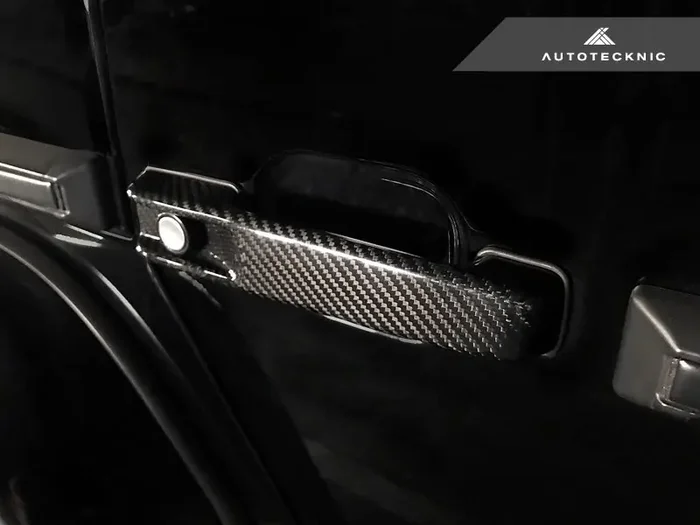 AutoTecknic Dry Carbon Fiber Door Handle Trims – Mercedes-Benz W463 G-Class
