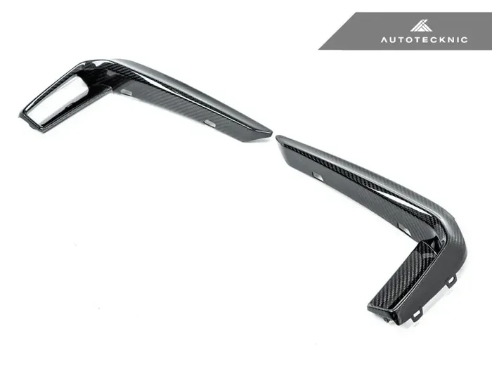 AutoTecknic Dry Carbon Front Bumper Trim – G30 5-Series M-Sport