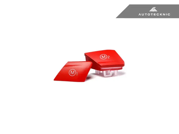 AutoTecknic Satin Red M1/ M2 Button Set – F87 M2