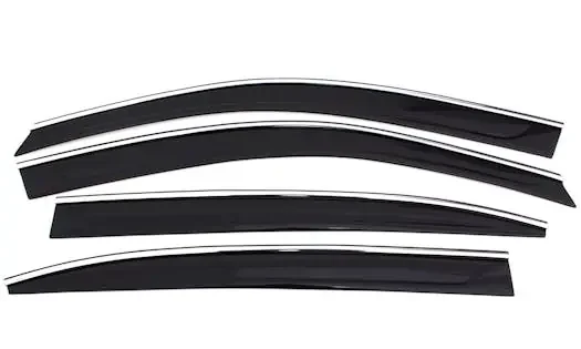 AVS 794014 Ventvisor Low Pro 4pc Chrome Trim
