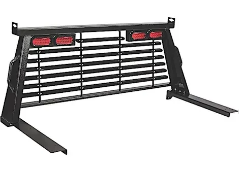 B & W Trailer Hitches 15-23 f150 cab protector black