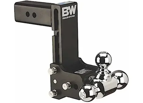 B & W Trailer Hitches TS20049B Tow & Stow Adjustable Ball Mount TS20049B