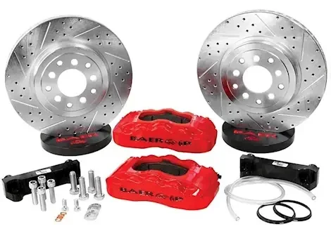 Baer Brake Systems 13.5in pro brake sys frt red 18-23 jeep