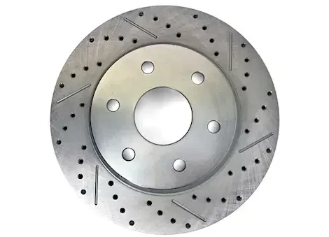 Baer Brake Systems Register brake rotor, 14in dia, 1.181in thick, 5.50×3.098in bolt, left, slot/dr