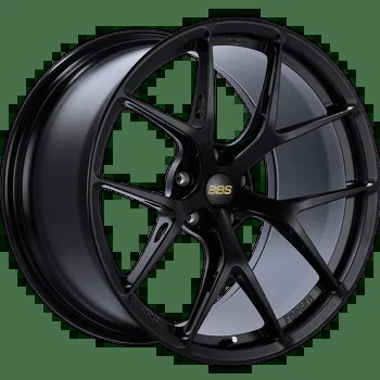 BBS FI-R 19×9.5 5×120 ET22 CB72.5 Black Satin Wheel -82mm PFS/Clip Req