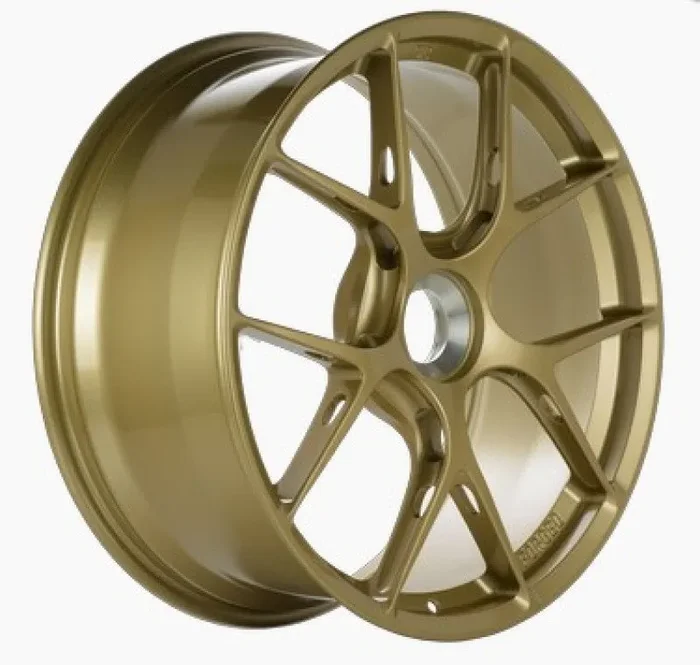 BBS FI-R 21×12.5 ET40 Centerlock Gold Wheel (Porsche GT2RS/GT3RS Rear)