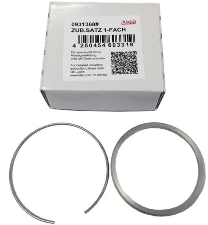 BBS PFS KIT – BMW – Includes 82mm OD – 72.5mm ID Ring / 82mm Clip