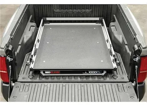 Bedslide 1000 classic black 70in x 41in w/ no-drill factory mount kit